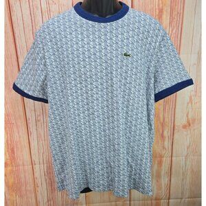 Lacoste Boys Regular Fit T-Shirt XXL Blue
